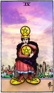 Four of Pentacles
