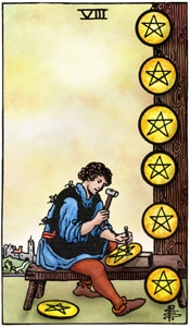 Eight of Pentacles