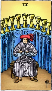 Nine of Cups