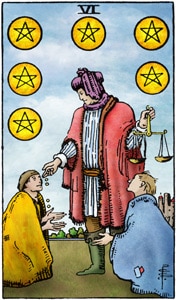 Six of Pentacles