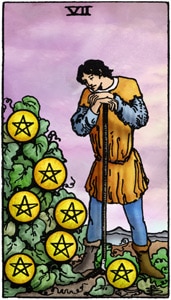 Seven of Pentacles