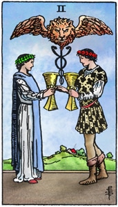 Two of Cups